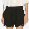 Safa korte shorts med broderi Safa korte shorts med broderi
