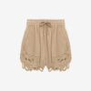 Safa korte shorts med broderi Safa korte shorts med broderi