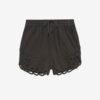 Safa korte shorts med broderi Safa korte shorts med broderi