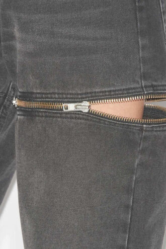 Salia Loose Fit Denim Jeans med glidelåser