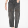 Salia Loose Fit Denim Jeans med glidelåser