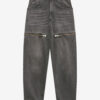 Salia Loose Fit Denim Jeans med glidelåser