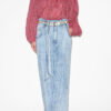 Salika-bluse i bomullsvoile med print Salika-bluse i bomullsvoile med print