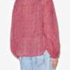 Salika-bluse i bomullsvoile med print Salika-bluse i bomullsvoile med print