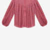 Salika-bluse i bomullsvoile med print Salika-bluse i bomullsvoile med print