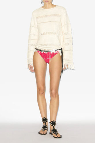 Saly Bikini-truse med trykk