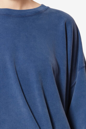 Sauria vasket bomullssweatshirt Sauria vasket bomullssweatshirt
