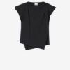 Sebani asymmetrisk T-skjorte med korte ermer Sebani asymmetrisk T-skjorte med korte ermer