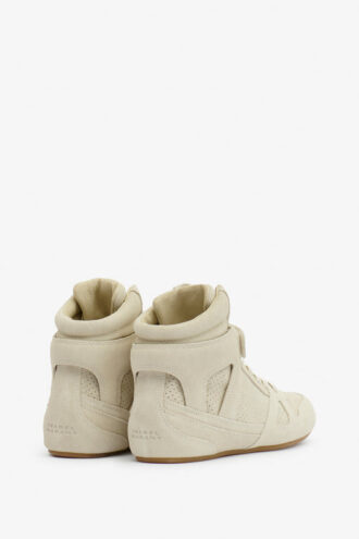 Senny høye sneakers i semsket skinn