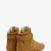 Senny høye sneakers i semsket skinn