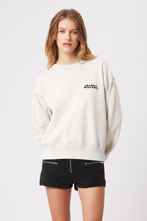 Shad Lett bomullssweatshirt med logo Shad Lett bomullssweatshirt med logo