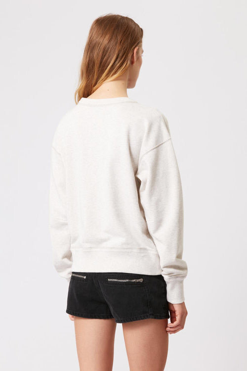 Shad Lett bomullssweatshirt med logo Shad Lett bomullssweatshirt med logo