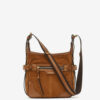 Sierra Hobo S skulderveske i semsket skinn