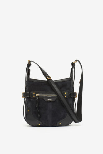 Sierra Hobo S skulderveske i semsket skinn