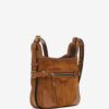Sierra Hobo S skulderveske i semsket skinn