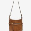 Sierra Hobo S skulderveske i semsket skinn