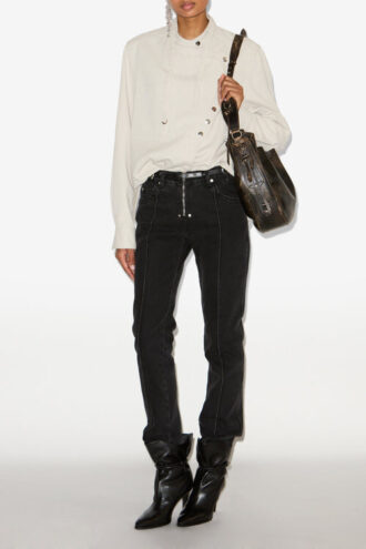 Silviana jeans med rett ben