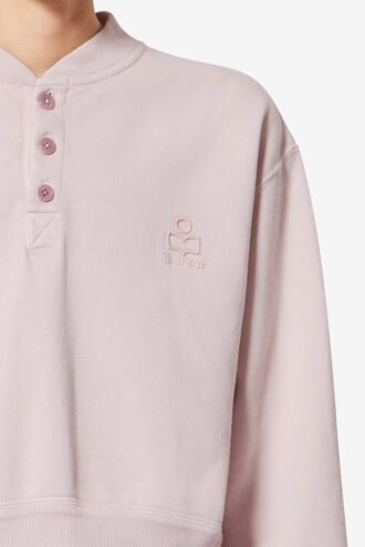 Simony bomullssweatshirt med logo Simony bomullssweatshirt med logo