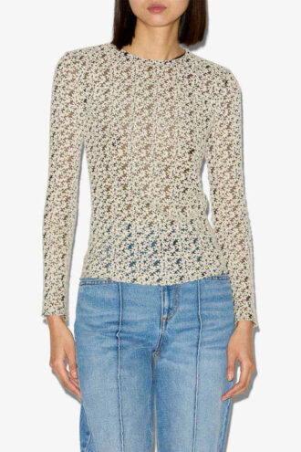 Soline brodert tylltop