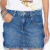 Stessy kort denimskjørt Stessy kort denimskjørt
