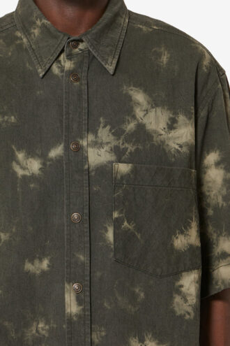Tabilio vattert chambray-skjorte