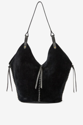 Tampa suede skinnveske