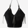 Tampa suede skinnveske