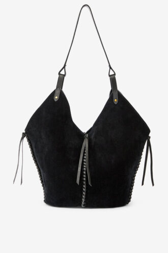 Tampa suede skinnveske