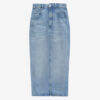 Tilauria Midi-skjørt i fin denim