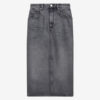Tilauria Midi-skjørt i fin denim