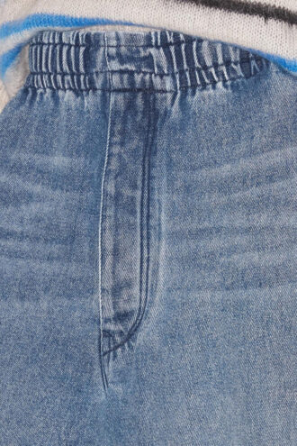 Timeo Flytende jeans med elastisk midje Timeo Flytende jeans med elastisk midje