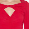 Vandalia Top i rynket jersey Vandalia Top i rynket jersey