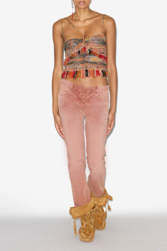 Vanel snøret denimjeans Vanel snøret denimjeans