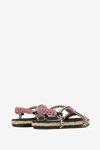 Waltee flate sandaler med tau