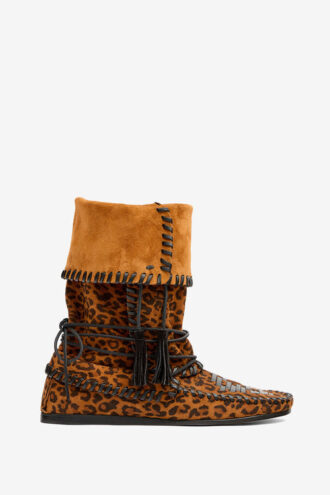 Winki vevde suede støvler Winki vevde suede støvler