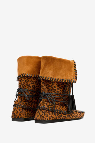Winki vevde suede støvler Winki vevde suede støvler