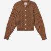 Yara kabelstrikket cardigan Yara kabelstrikket cardigan