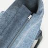 Yenky Zipped vasket bomullsveske med logo