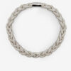Yua flettet choker med rhinestones Yua flettet choker med rhinestones