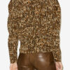 Zarga Plissert bluse i trykt silke Zarga Plissert bluse i trykt silke