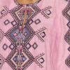 Zelda brodert Matka-silkebluse