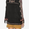 Zelda brodert Matka-silkebluse Zelda brodert Matka-silkebluse