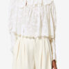 Zelly Frilly Floral bomulls- og silketopp Zelly Frilly Floral bomulls- og silketopp