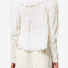 Zelly Frilly Floral bomulls- og silketopp Zelly Frilly Floral bomulls- og silketopp