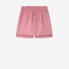 Zilan broderte shorts i bomullsgaze Zilan broderte shorts i bomullsgaze