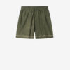 Zilan broderte shorts i bomullsgaze Zilan broderte shorts i bomullsgaze