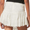 Zoelia broderte shorts i silke og bomull Zoelia broderte shorts i silke og bomull