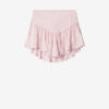 Zoelia broderte shorts i silke og bomull Zoelia broderte shorts i silke og bomull
